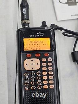 Whistler WS1040 Handheld Digital Trunking Scanner Radio. Works Great! See Pics