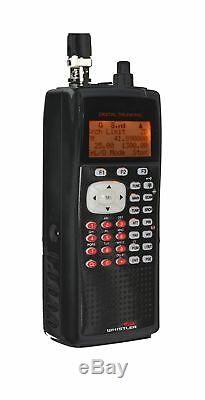 Whistler WS1040 Handheld Pocket Adaptive Trunking Digital Scanner Radio Black