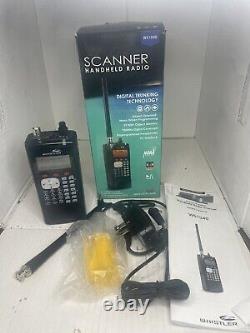Whistler WS1040 Handheld Scanner Radio Digital Trunking 700MHz 1,800 Frequencies