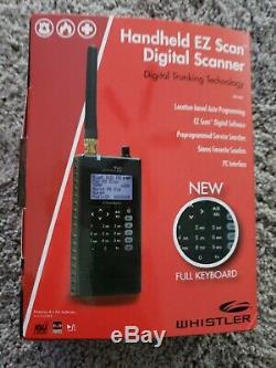 Whistler WS1088 Digital/Analog Police Scanner Handheld EZ-Scan
