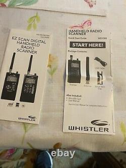 Whistler WS1088 Handheld Digital Trunking Scanner Lightly Used Withbatteries