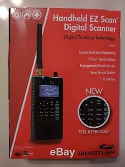 Whistler WS1088 Handheld EZ Scan Digital Scanner APCO 25 Phase 1 & 2