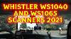 Whistler Ws1040 Digital Desktop Scanner Ws1065 Desktop 2021 Demonstration Review Vs
