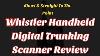 Whistler Ws1080 Handheld Digital Trunking Scanner