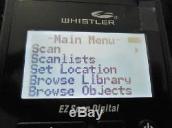 Whistler Ws1088 Digital Handheld Ez Scan Police Scanner Wonderful Condition