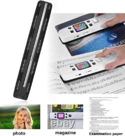 WiFi Portable Handheld Color Photo Scanner for A4 Documents, Business Card, Boo
