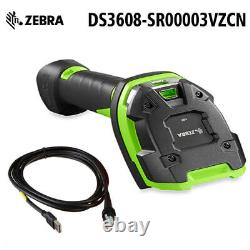 Zebra DS3608-SR00003VZCN Ultra-Rugged 2D Wired Handheld Digital Barcode Scanner