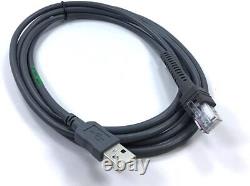 Zebra DS3608-SR00003VZWW Rugged 2D Handheld Digital Barcode Scanner With USB Cable