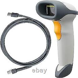 Zebra LS2208 Digital Handheld Barcode Scanner with Stand and USB Cable