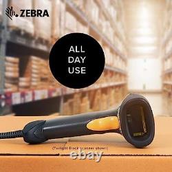 Zebra LS2208 Digital Handheld Barcode Scanner with Stand and USB Cable